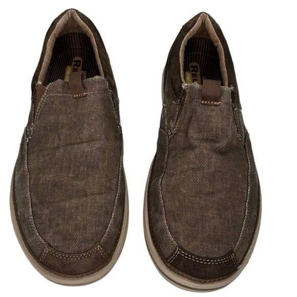 Skechers Men SZ 10 Milford 64356 Brown RelaxFit Memory Foam Loafer Comfort Shoes - Picture 3 of 7